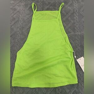 NWT Buff Bunny jive jersey tank yoda green 
Size S